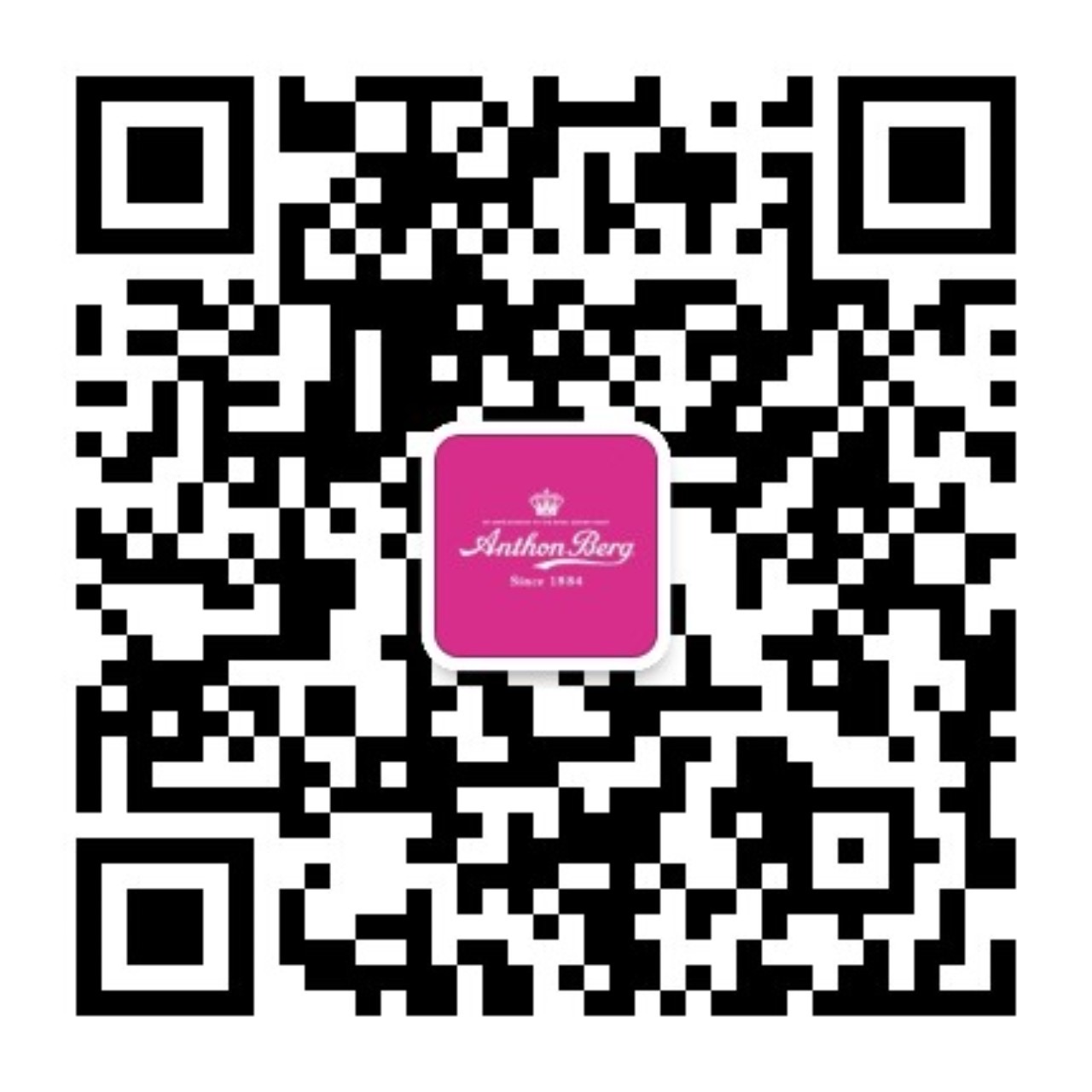 QR Code Anthon Berg Official WeChat Account